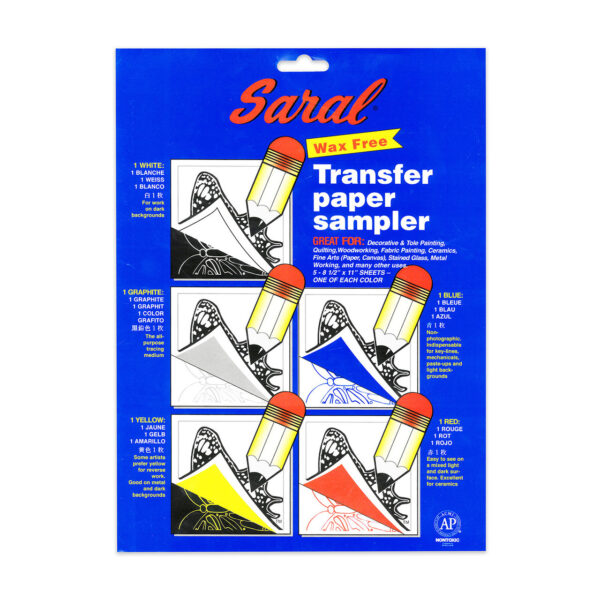Saral paperi näytesetti 5x A4