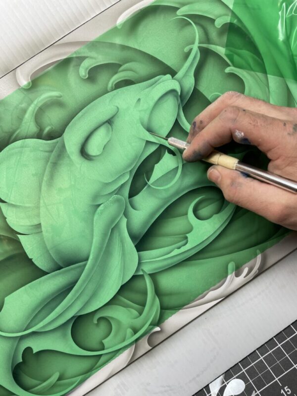 GREEN MASK- PLOTTERIKALVO - Image 3
